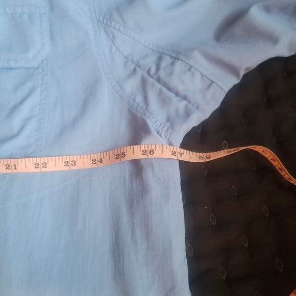 DULUTH Trading Co 2XL Mesh Vented Work Shirt Blue - Picture 5 of 6